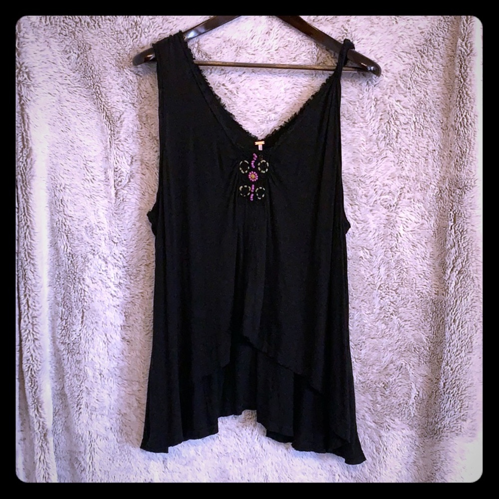 FREE PEOPLE textured boho tank 😎🙌🏼
